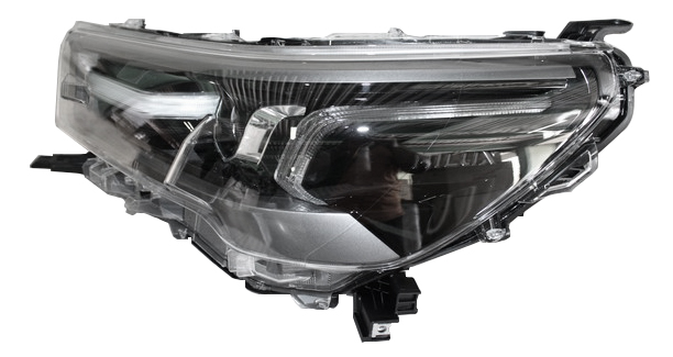UNIT, HEADLAMP W/GASKET, LH